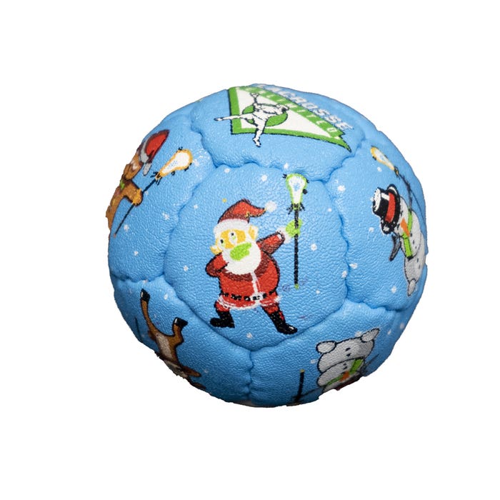 Swax Lax Holiday Dab Lacrosse Training Ball Santa Swax Lax Holiday Dab Lacrosse Training Ball Santa