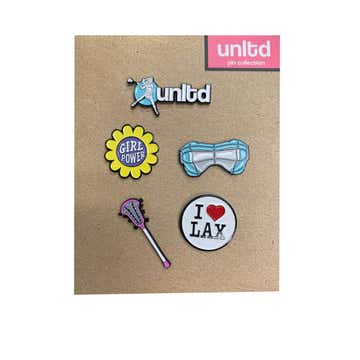 Lacrosse Unlimited Pin Pack - Girls