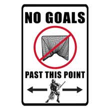 No Goal Sign - Boys