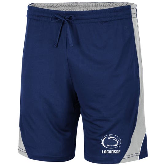 Reversible Penn State Lacrosse Shorts - Navy