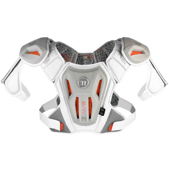 Warrior Burn Lacrosse Shoulder Pads - Front