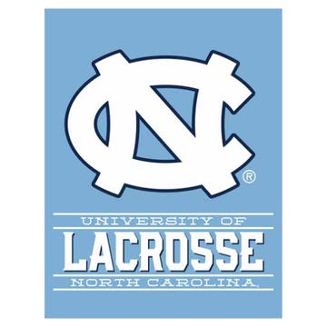 UNC Lacrosse Blanket