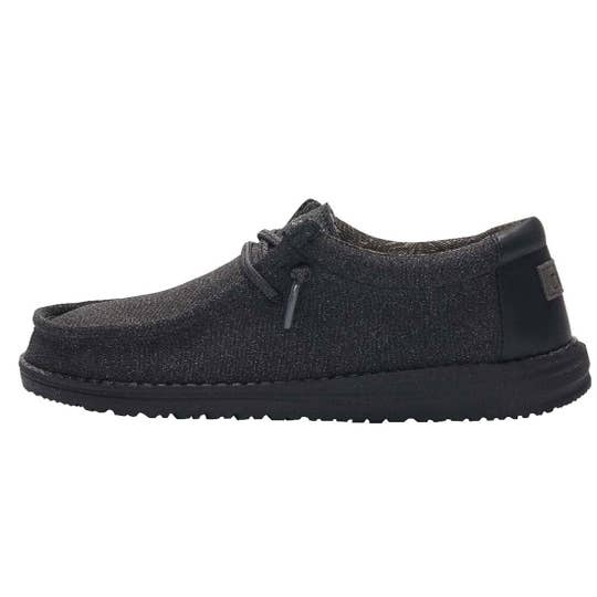 Hey Dude Boy's Wally Black Shoes - Main