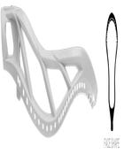 Gait Icon Lacrosse Head - White