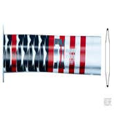 STX Fiber X USA Stripes Lacrosse Shaft - Attack - Main