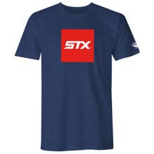 STX Logo Tee - Navy/Red