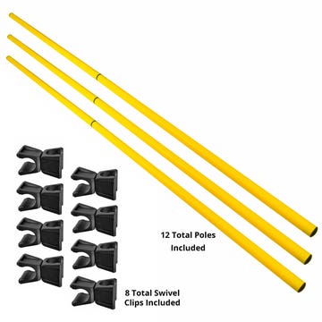 Agility Pole Hurdle Set