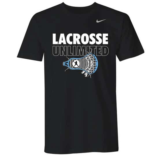 Nike x LU Branded Youth Lacrosse Tee front view