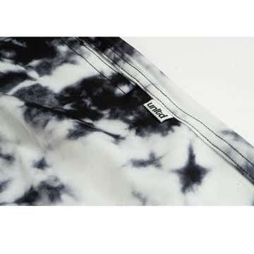 Black Dye Swim Dodge Shorts