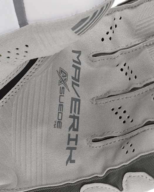 Maverik MAX Goalie Gloves - White