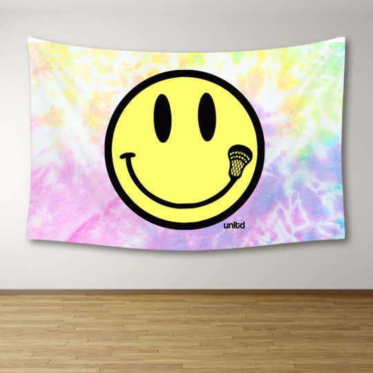 smiley tapestry