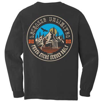 wild man lacrosse tee