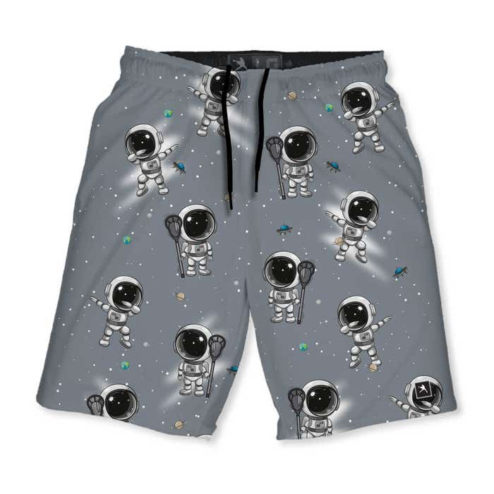 astro man lacrosse short front view