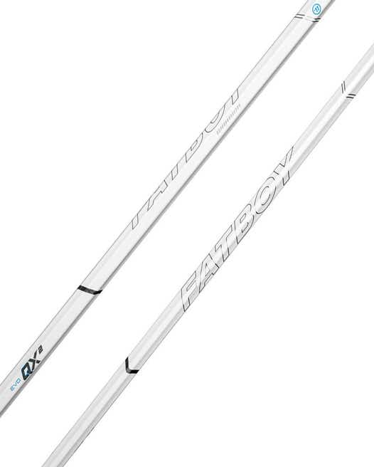 Warrior Fatboy Evo QX2 Carbon Box Lacrosse Shaft - White