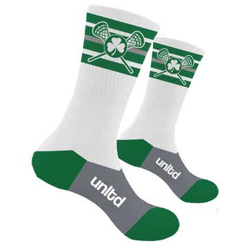 Ankle Breaker Shamrock Lacrosse Socks