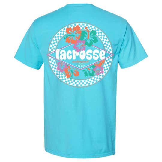 Hibiscus Women's Lacrosse Tee