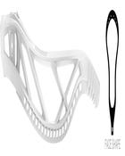 Warrior Burn XP2-D Unstrung lacrosse head white