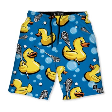 Rubber Ducks Lacrosse Shorts front view