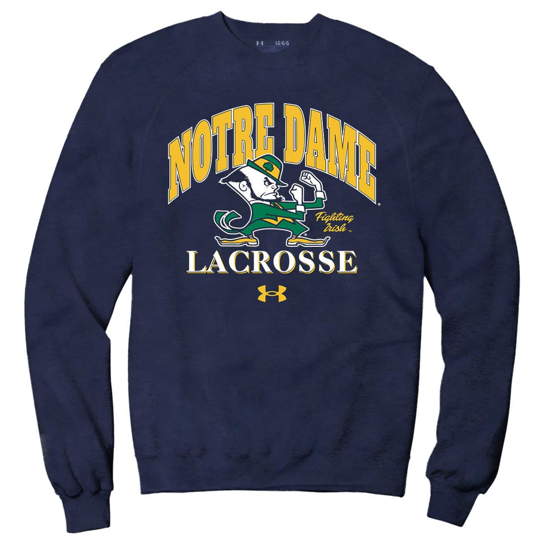 Notre Dame 2025 Crew Neck Adult Lacrosse Unlimited