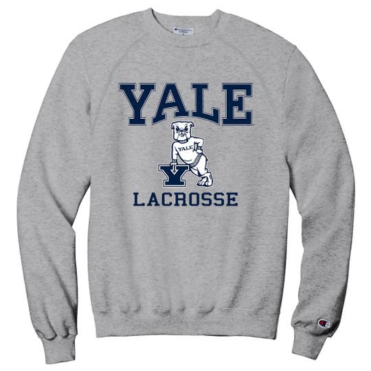 Yale Lacrosse Crew Neck