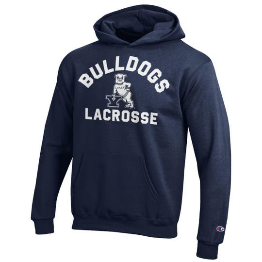 Yale Bulldogs Youth Lacrosse Hoodie