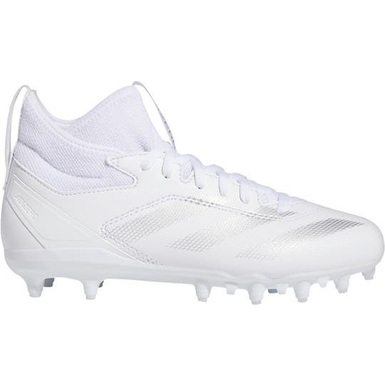 Adidas Impact 2K Mid Youth Lacrosse Cleat outside view