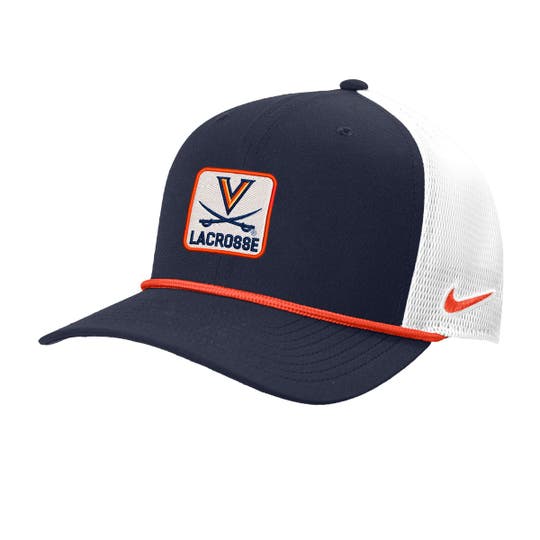 Nike Virginia Lacrosse Trucker Hat front view