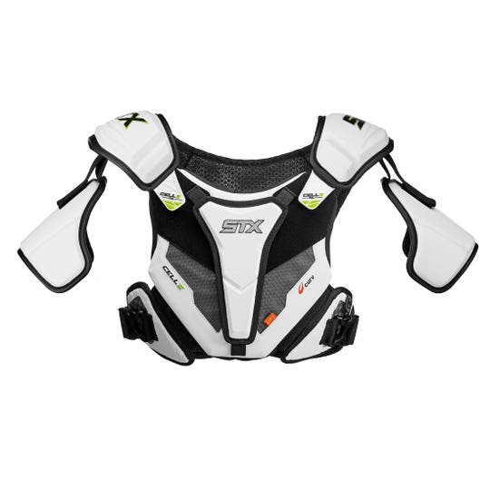 STX Cell VI Lacrosse Shoulder pads front view