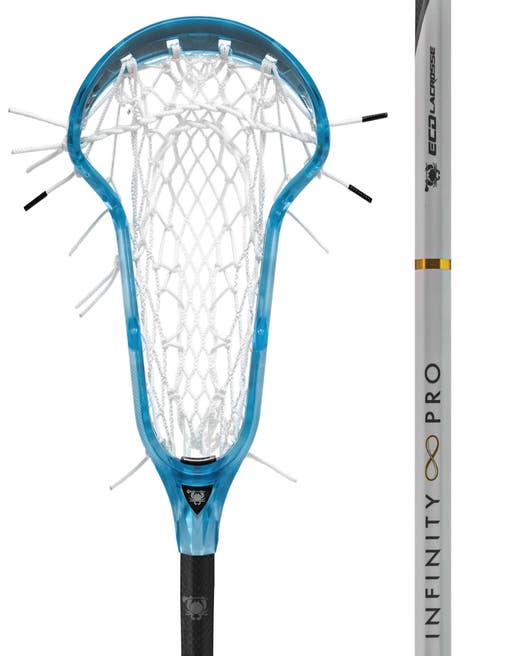 ECD Infinity Pro Complete Women's Lacrosse Stick Frost head and shaft