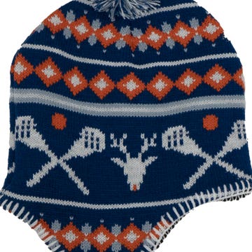 Oh Deer Winter Lacrosse Hat