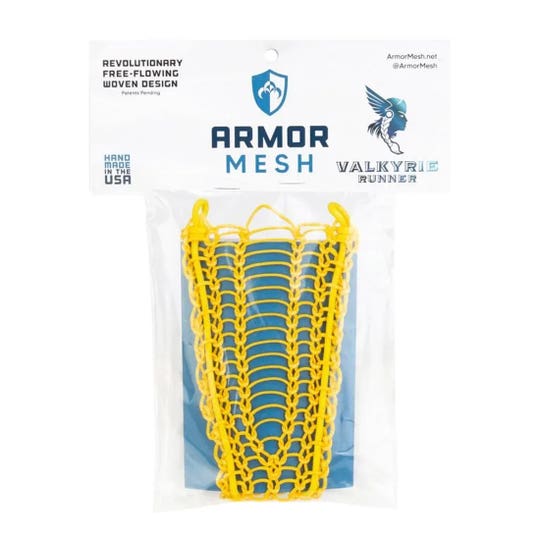Valkyrie Armor Mesh Runner - Yellow