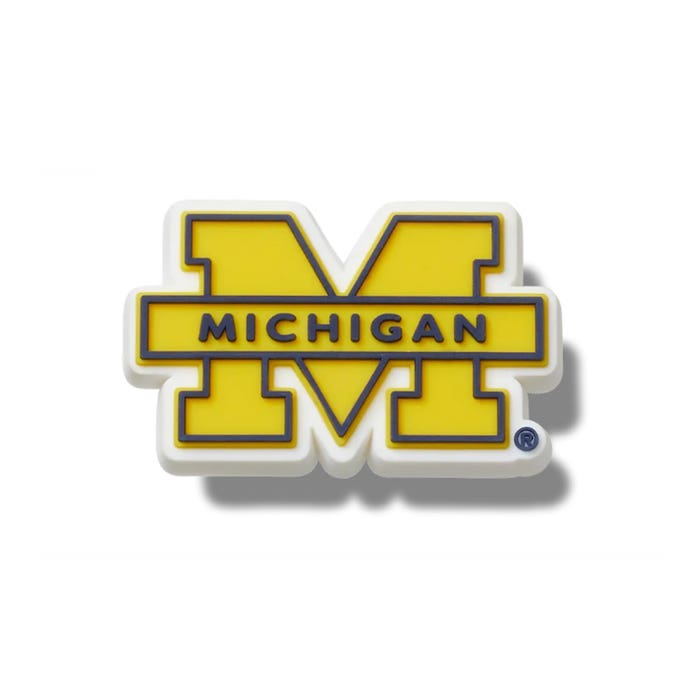 Michigan University Croc Jibbitz full charm