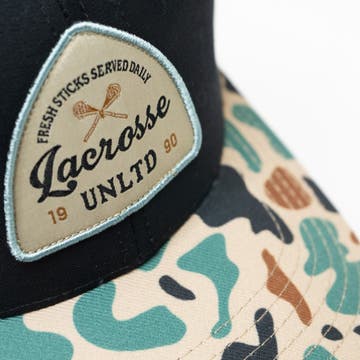 Camo Arrow Lacrosse Hat