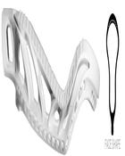 Gait D2 Unstrung Groundball lacrosse head side view