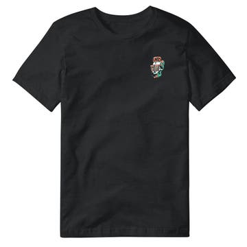 Wavy Skull Lacrosse Tee