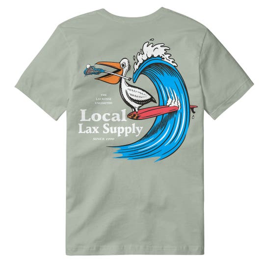 Local Supply Gull Lax Tee front view