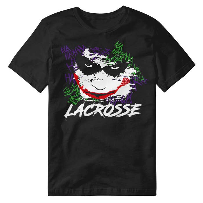 Ha Ha Ha Clown Lacrosse Tee