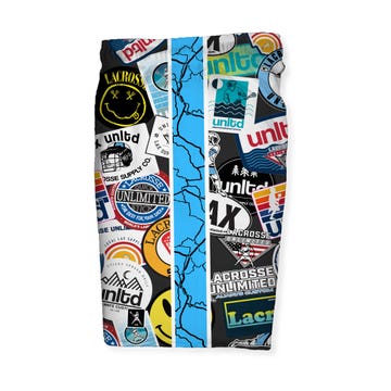 UNLTD Bumper Sticker Lacrosse Shorts 