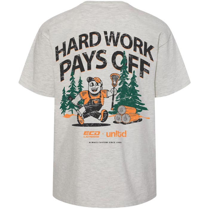 unltd x ECD limited edition youth tee back design