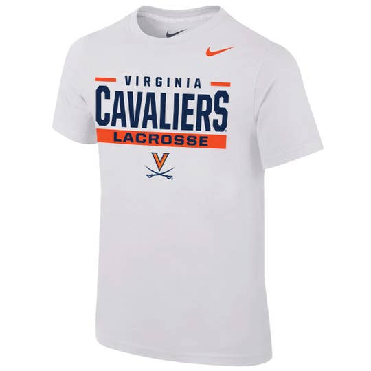 Nike Core Virginia lacrosse tee youth front view