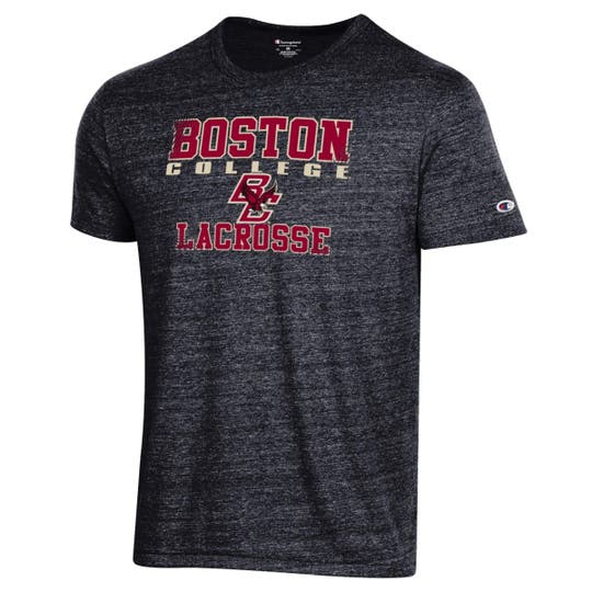 Boston College lacrosse tee front view
