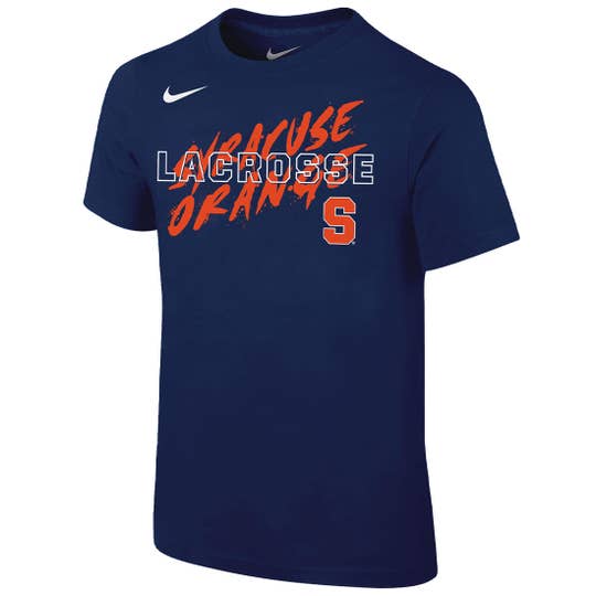 Nike Core Syracuse Lacrosse tee -youth front view