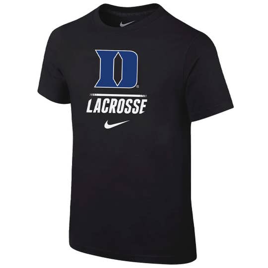 Nike Core Duke Lacrosse tee youth front view