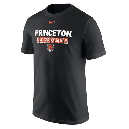 Nike Core Cotton Princeton Lacrosse Tee - Adult front view