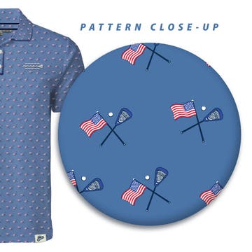USA Lax Lacrosse Polo