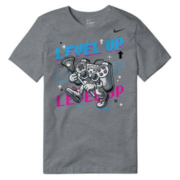 Level Up Youth Nike Lacrosse Tee