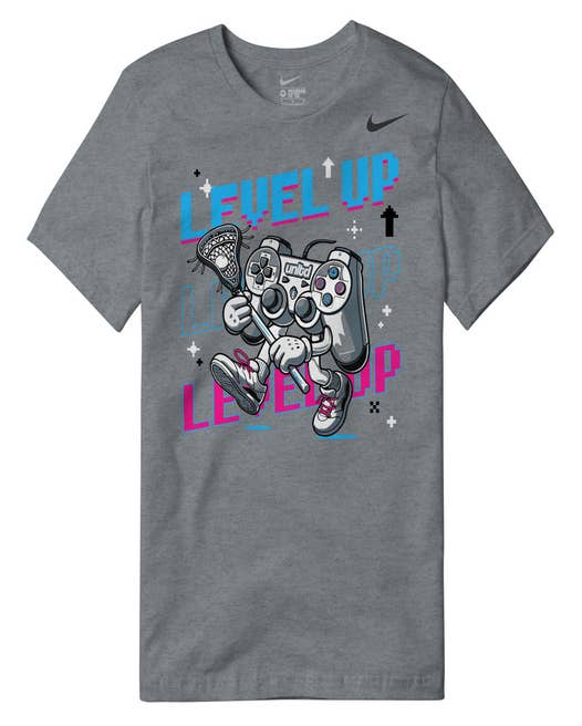 Level Up Youth Nike Lacrosse Tee