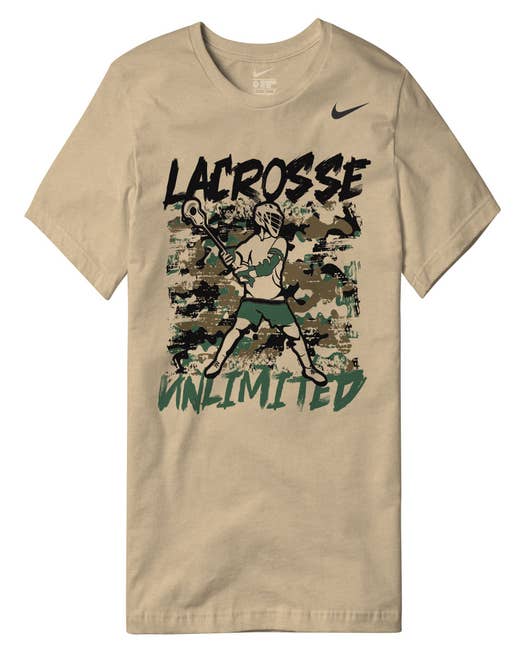 Camo Youth Nike Lacrosse Tee