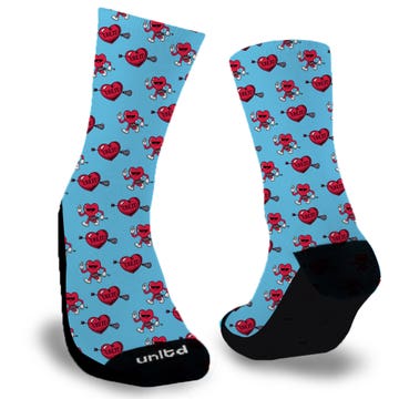 Break Ankles, Not Hearts Lacrosse Socks