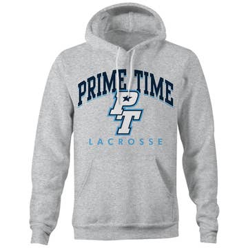 Prime Time Lacrosse Hoodie front view